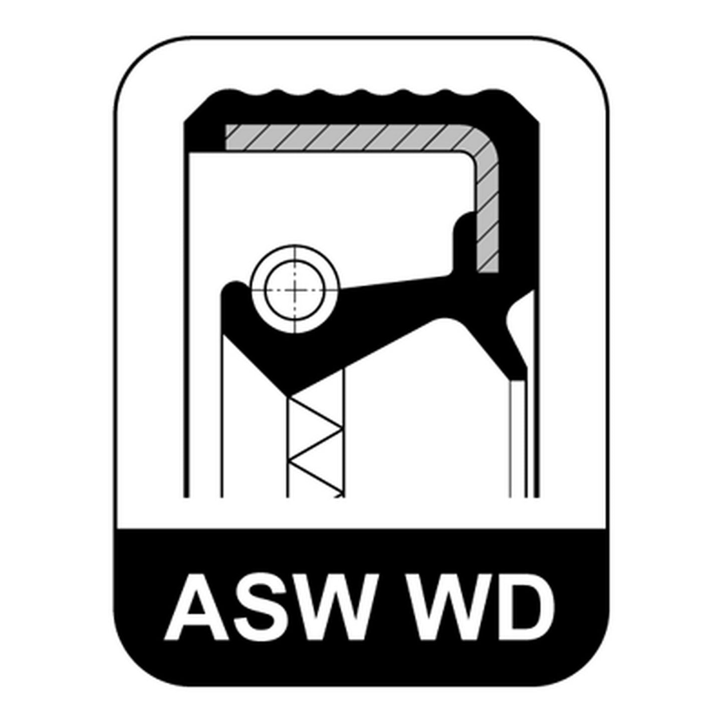 Rear Axle Bearing Seal for IRS or Swing Axle Each