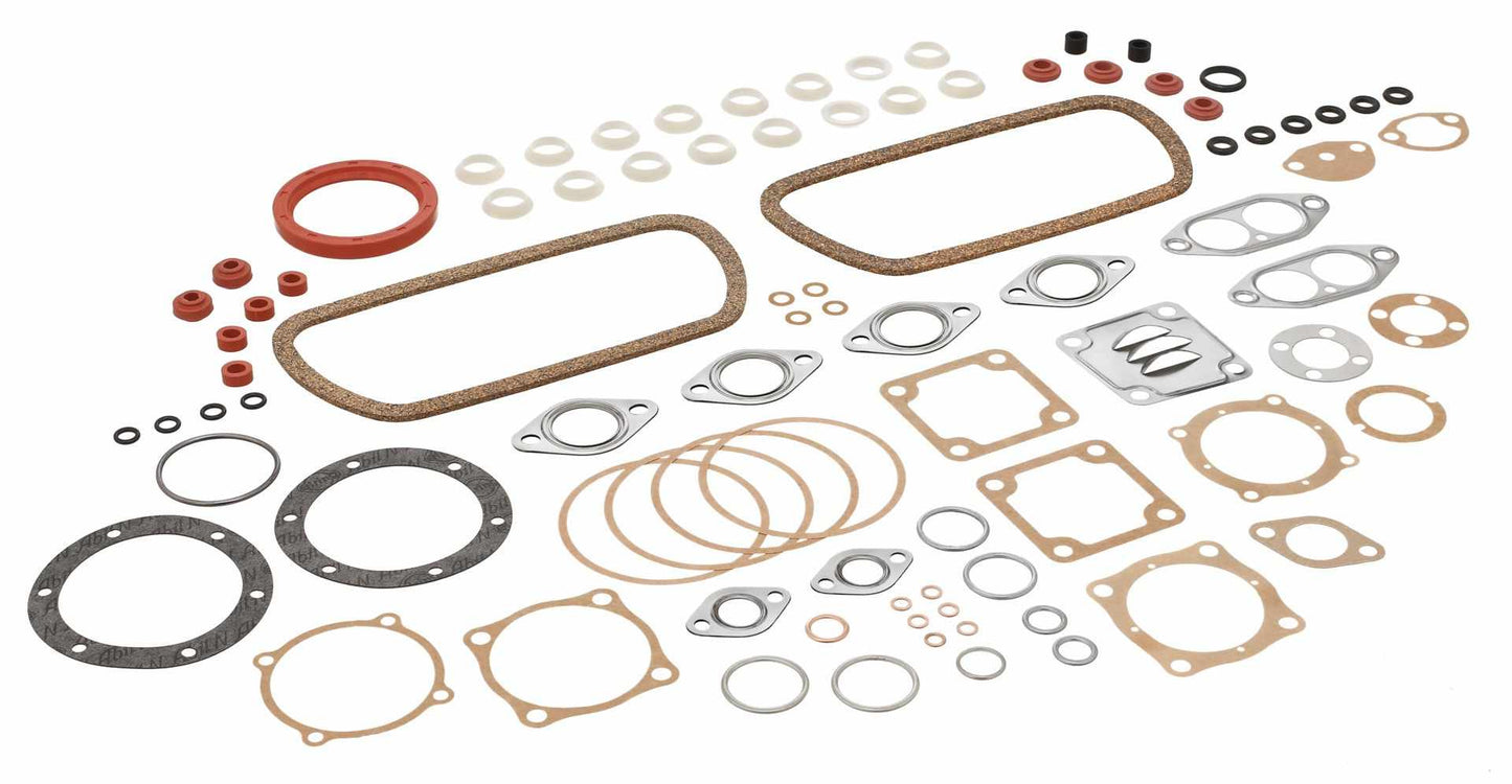 111-198-007AFG - Complete Gasket set w/Rear Main, 13-1600cc