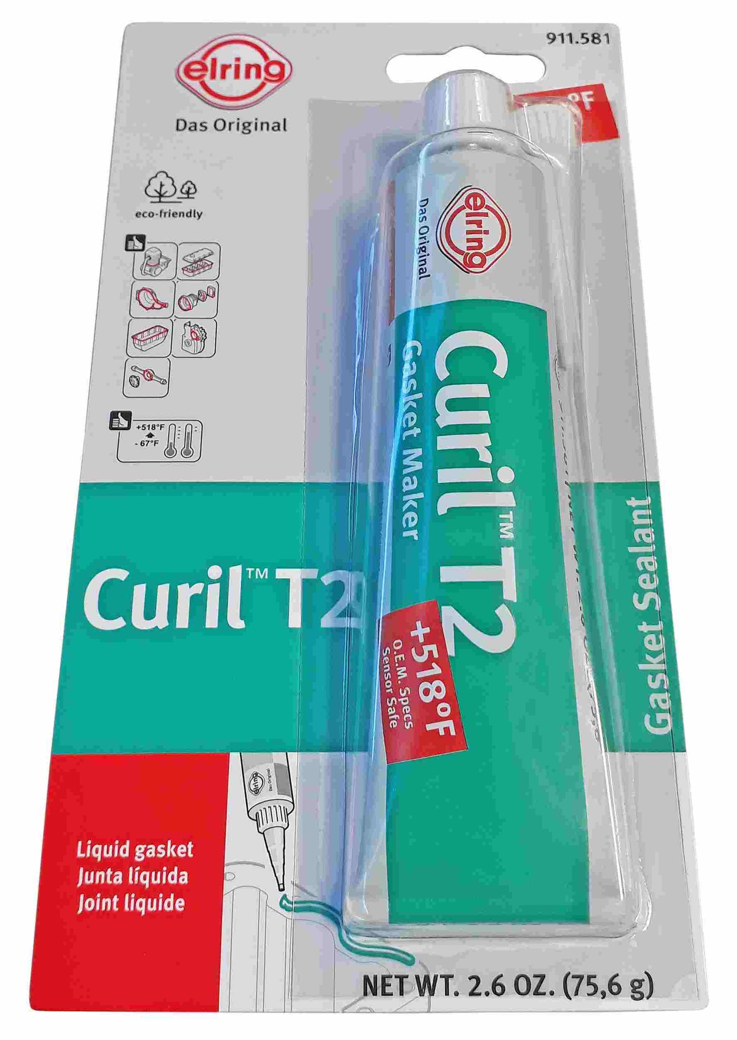 ELRING CURIL T2 GASKET MAKER, 2.6oz (75g)