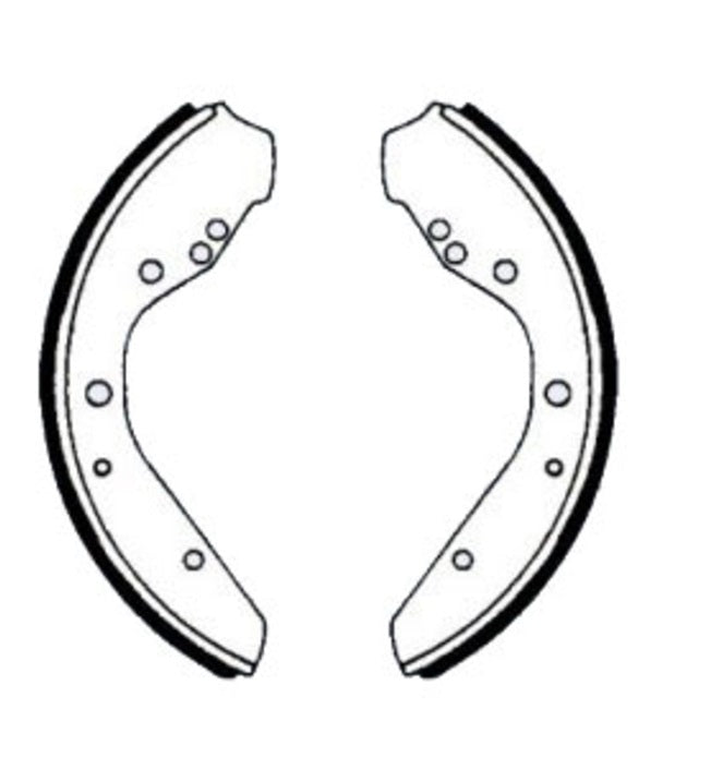 SB 71-79 Front Brake Shoe Set