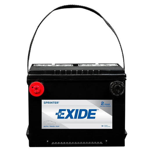 Side Posts Exide Battery CCA 650