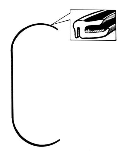 DECK LID SEAL, KG 56-74