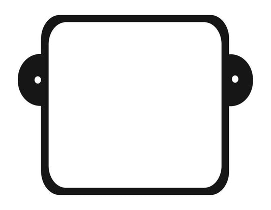 Bug 64-79 T3 69-74 License Light Lens Seal