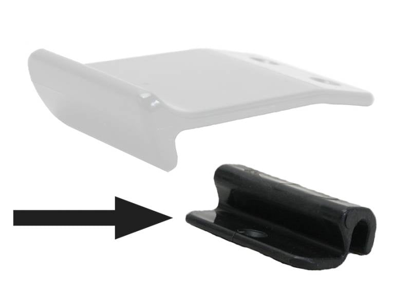 143-589 Rear Seat Backrest Catch - VW Karmann Ghia Sedan (1968-1974)
