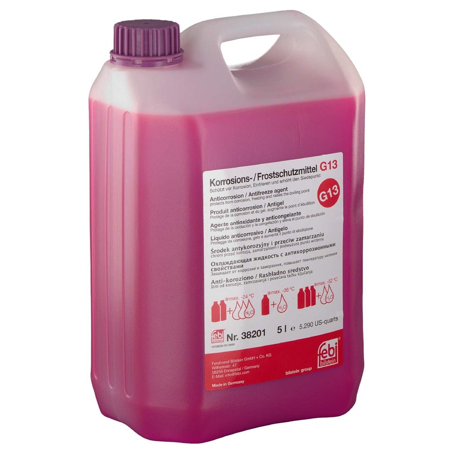 Coolant G13 (Concentrate)5L (1.32GAL)