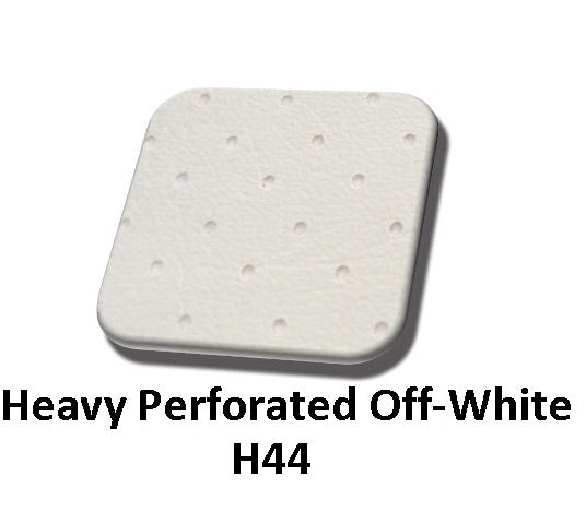 Off-White Heavy Perforated Vinyl
