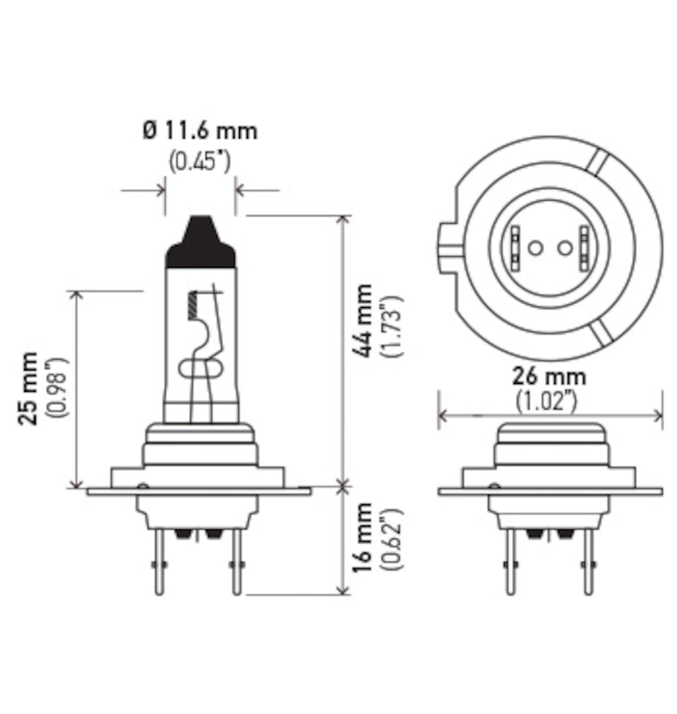 BULB, H7 12V/55W Longlife