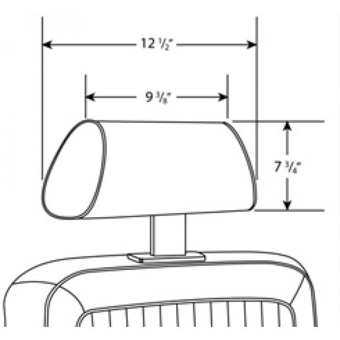 Headrest Cover - 1968 Mustang