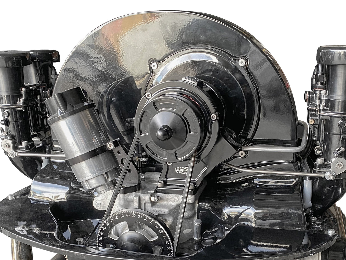 JayCee Billet Alternator Stand - Type 1 VW Beetle & Bus - Anodized T6061