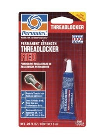 Permatex Threadlocker Permanent Red 6mL