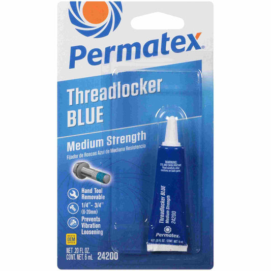 Permatex Threadlocker Medium Strength Blue 6mL