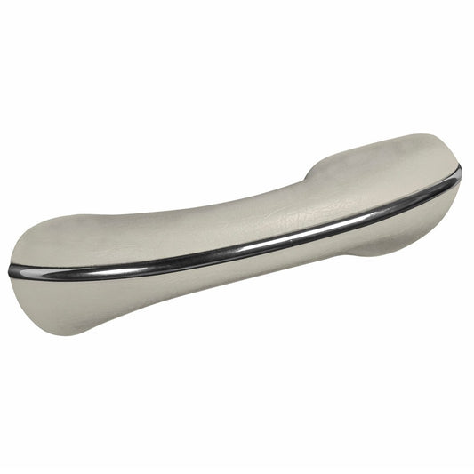 Left Armrest - Off-White - 1958-67 Bug & Ghia