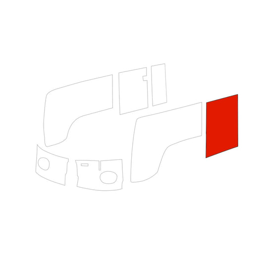 Left Quarter Panel - 1958-67 VW Bus Crew Cab