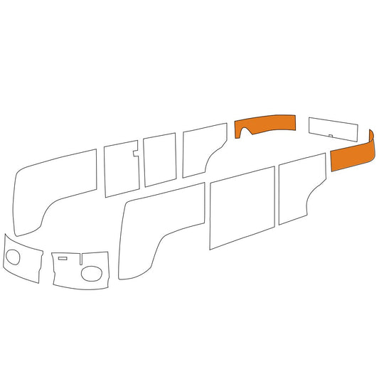 Lower Luggage Area Side Panel - 1955-63 VW Bus