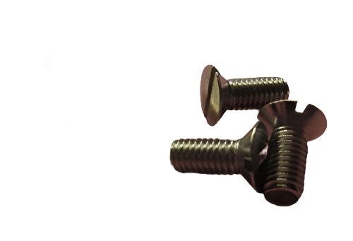 5x12 Slotted Flat Countersunk Screw Stainless Steel Each