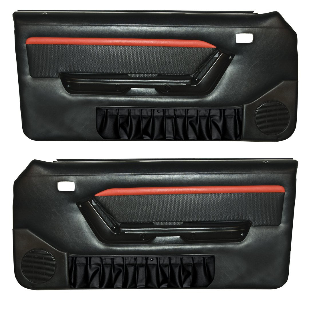 Mach 1 Door Panels with Power Windows - 1990-93 Mustang Convertible