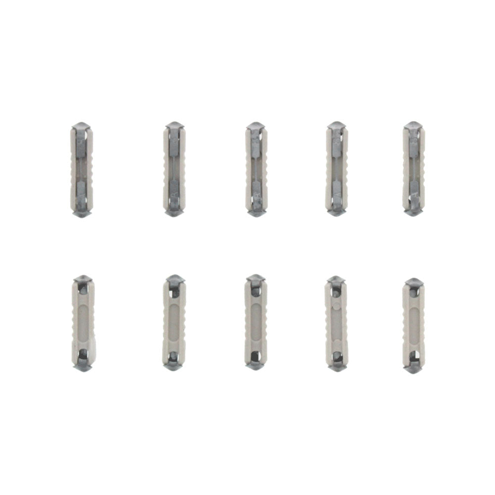 8 amp White Fuse - 10pcs