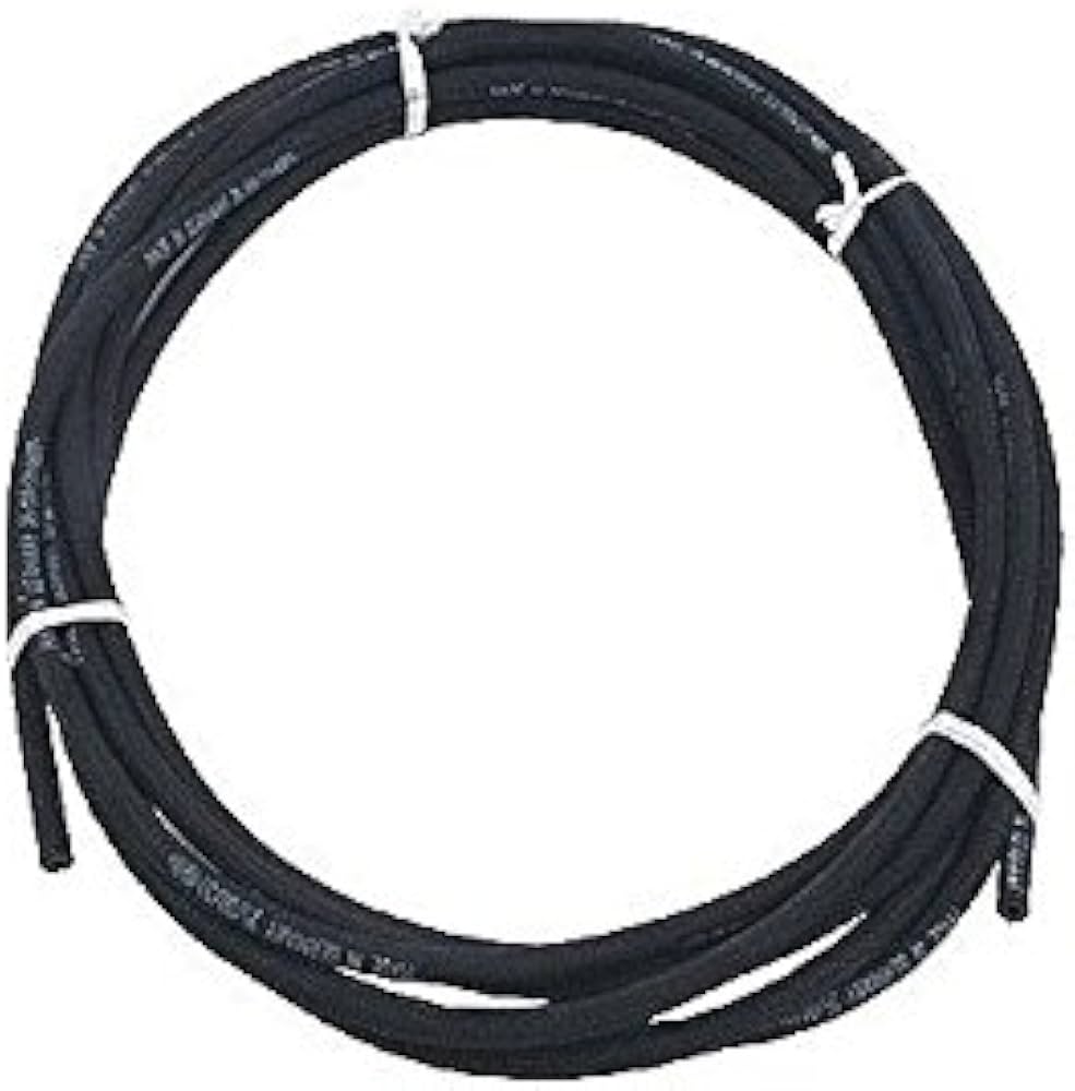 Small Vacuum Hose Braided 4.5mm I.D. ( Per Foot )