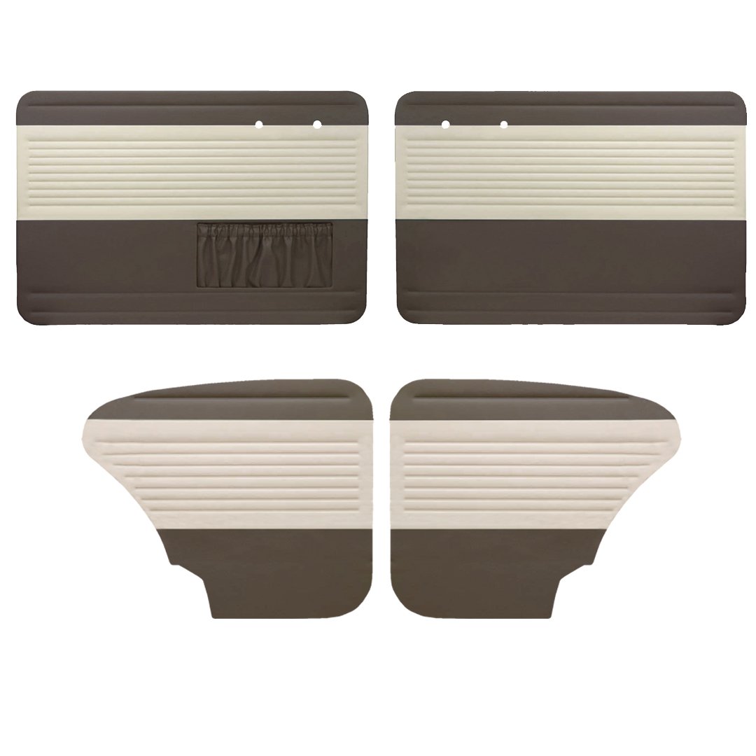 OEM Classic Panels - Front & Rear (W/Pocket on Left Side Only) - 65-66 Bug Sedan
