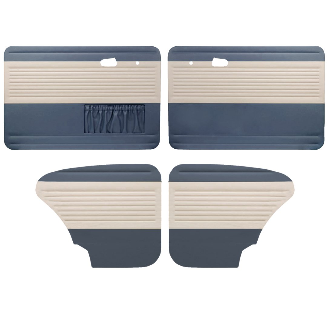 OEM Classic Panels - Front & Rear (W/Pocket on Left Side Only) - 67-78 Bug Sedan