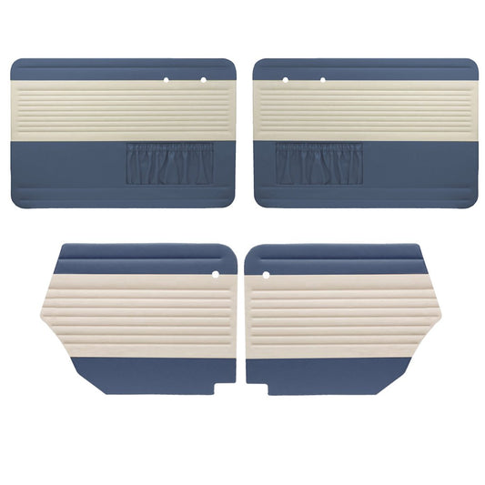 OEM Classic Panels - Front & Rear (W/Pockets on Both Sides) - 65-66 Bug Convertible