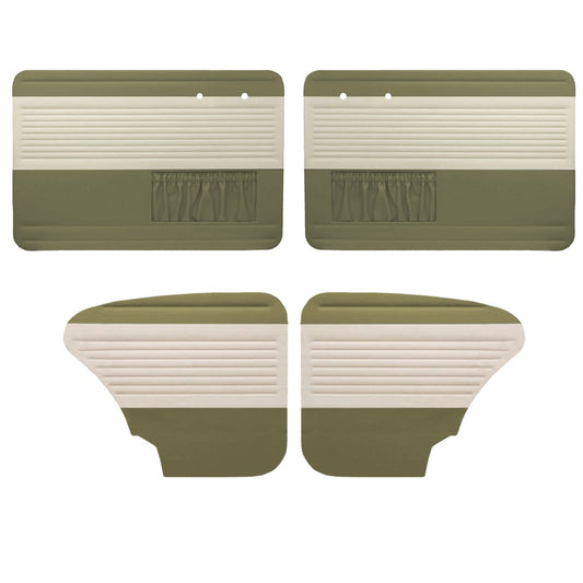 OEM Classic Panels - Front & Rear (W/Pockets on Both Sides) - 65-66 Bug Sedan