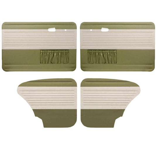 OEM Classic Panels - Front & Rear (W/Pockets on Both Sides) - 67-78 Bug Sedan