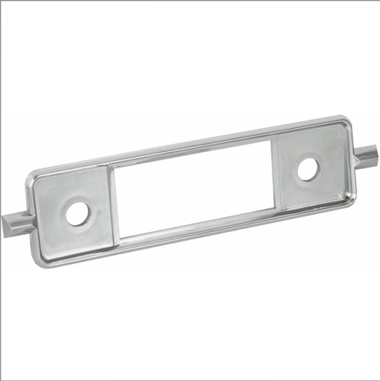 Radio Face Plate, All Chrome Sapphire