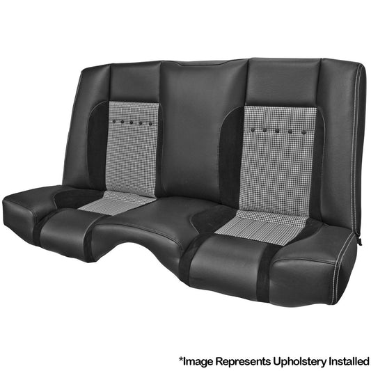 Rear Deluxe Houndstooth Sport R Seat - 1969 Camaro
