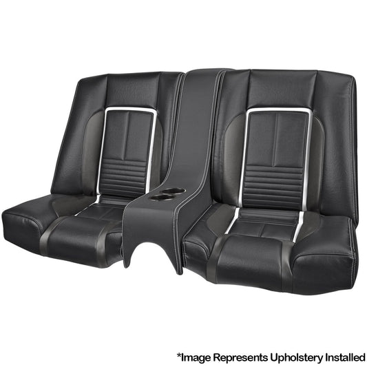 Rear Deluxe Sport Seat w Console - 1967 Camaro