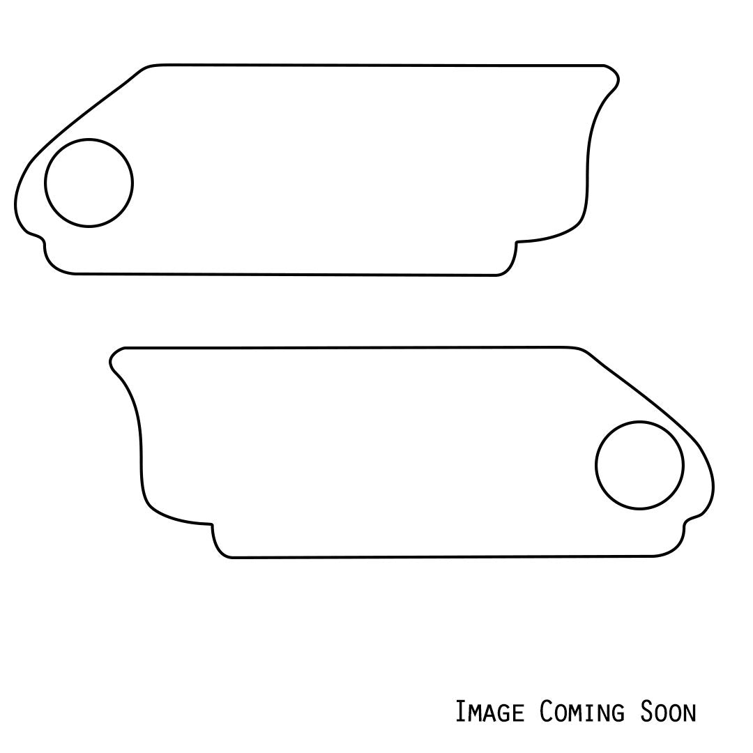 Rear Kick Panels - 2pc - 1965-77 Bug Convertible