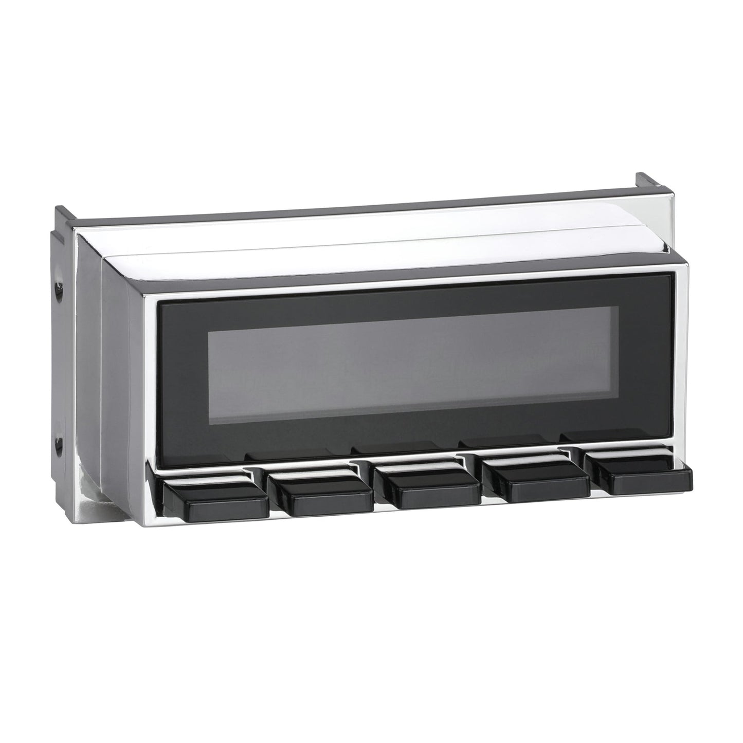 Radio Face Chrome Bezel & Black Buttons for Hermosa Unit