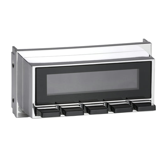 Radio Face Chrome Bezel & Black Buttons for Hermosa Unit
