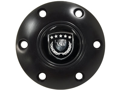 BLACK HORN BUTTON WITH BLACK VSW EMBLEM S6