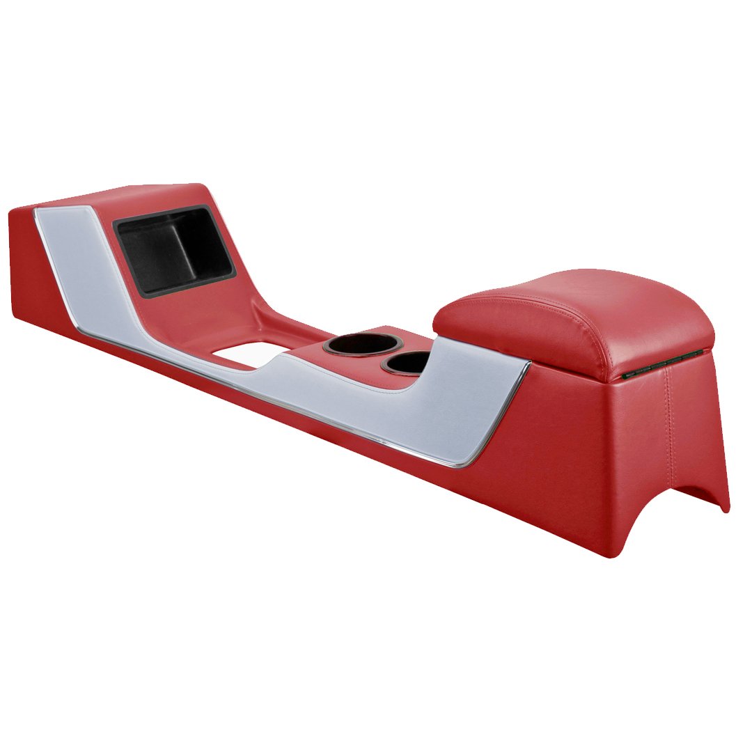 Sport Deluxe Full Length Console w/ Chrome - 1964-66 Mustang
