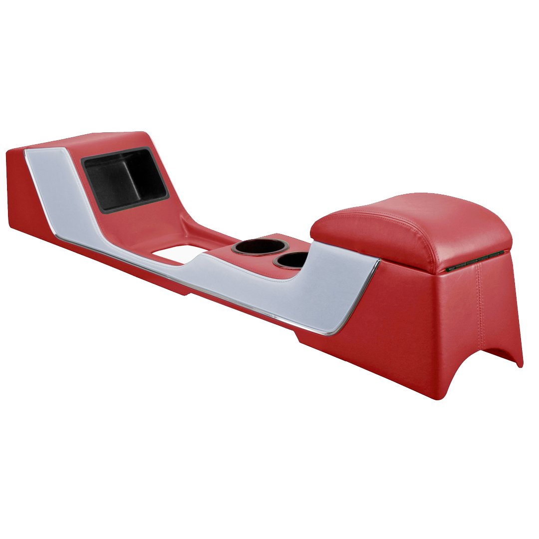 Sport Deluxe Full Length Console w/ Chrome - 1964-66 Mustang