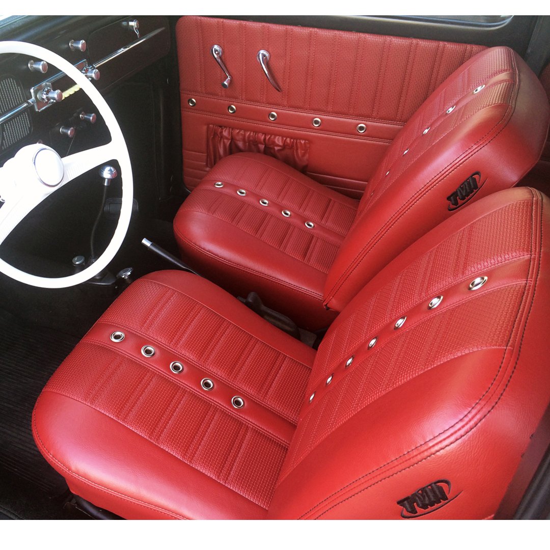 Sport X Seat Upholstery (Fronts & Rear) 1956-57 VW Bug Sedan