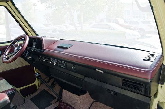 Standard Dash Pad Cover, 3 Pieces - 1985-91 Vanagon