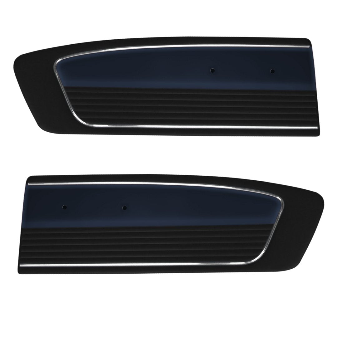 Standard Door Panels - 2 Tone - Version 2 - 1966 Mustang