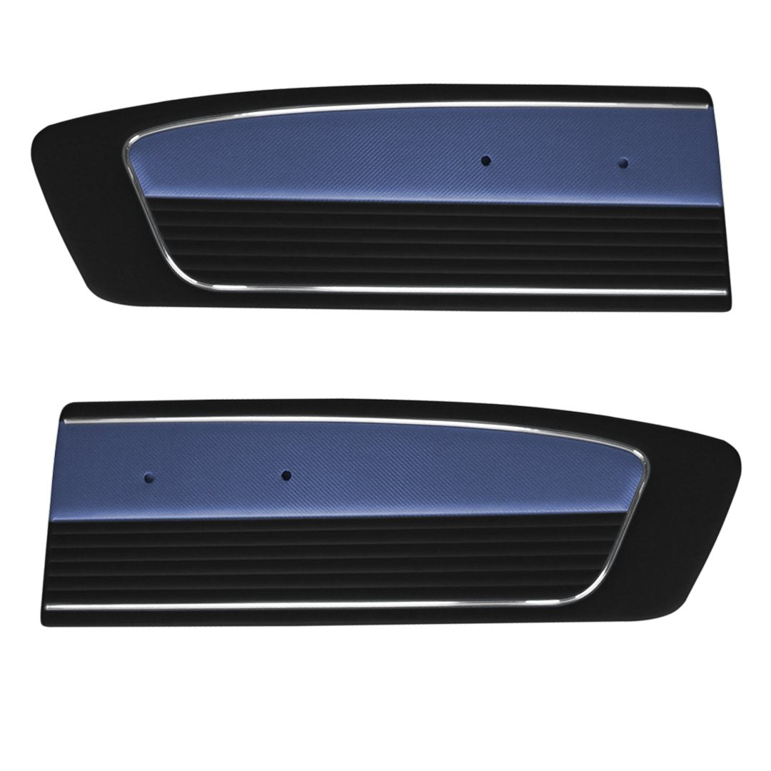 Standard Door Panels - 2 Tone - Version 2 - 1966 Mustang