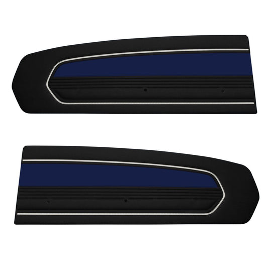 Standard Door Panels - 2 Tone - Version 2 - 1967 Mustang