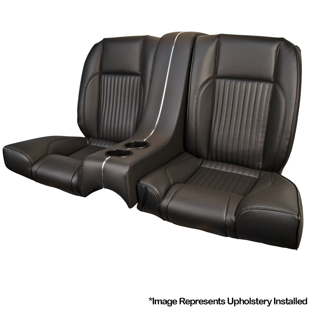Standard Rear Sport II Upholstery with Console - 1968 Mustang