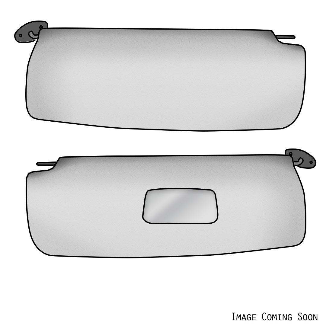 Sunvisors, 1pr. with Mirror - 1961-74 Type 3