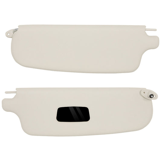 Sunvisors, 1pr. with Mirror - 1965-74 Ghia