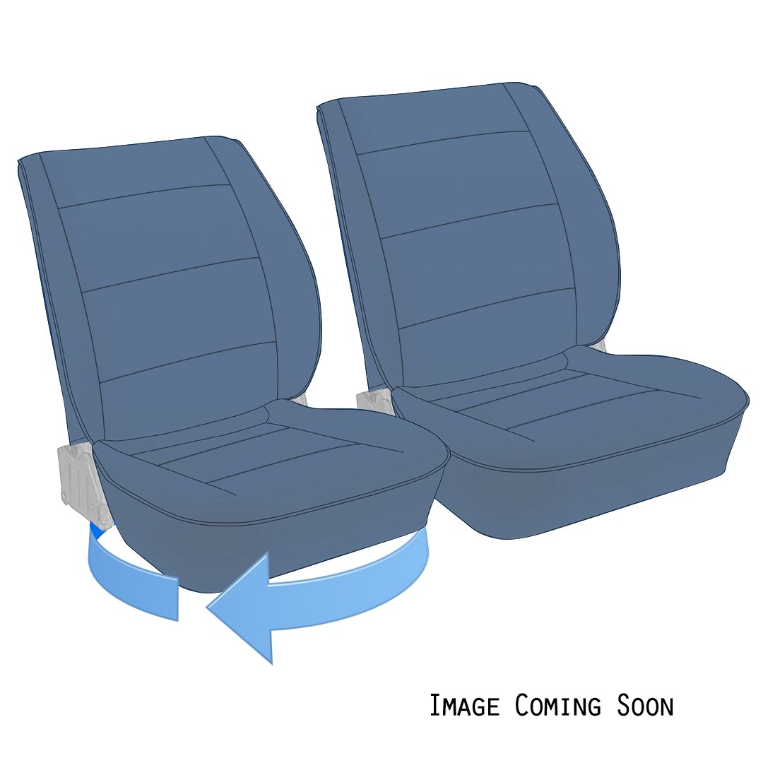 Swivel Front Bucket Seat Upholstery, Standard Sewn Pleats - 1980-84 Vanagon