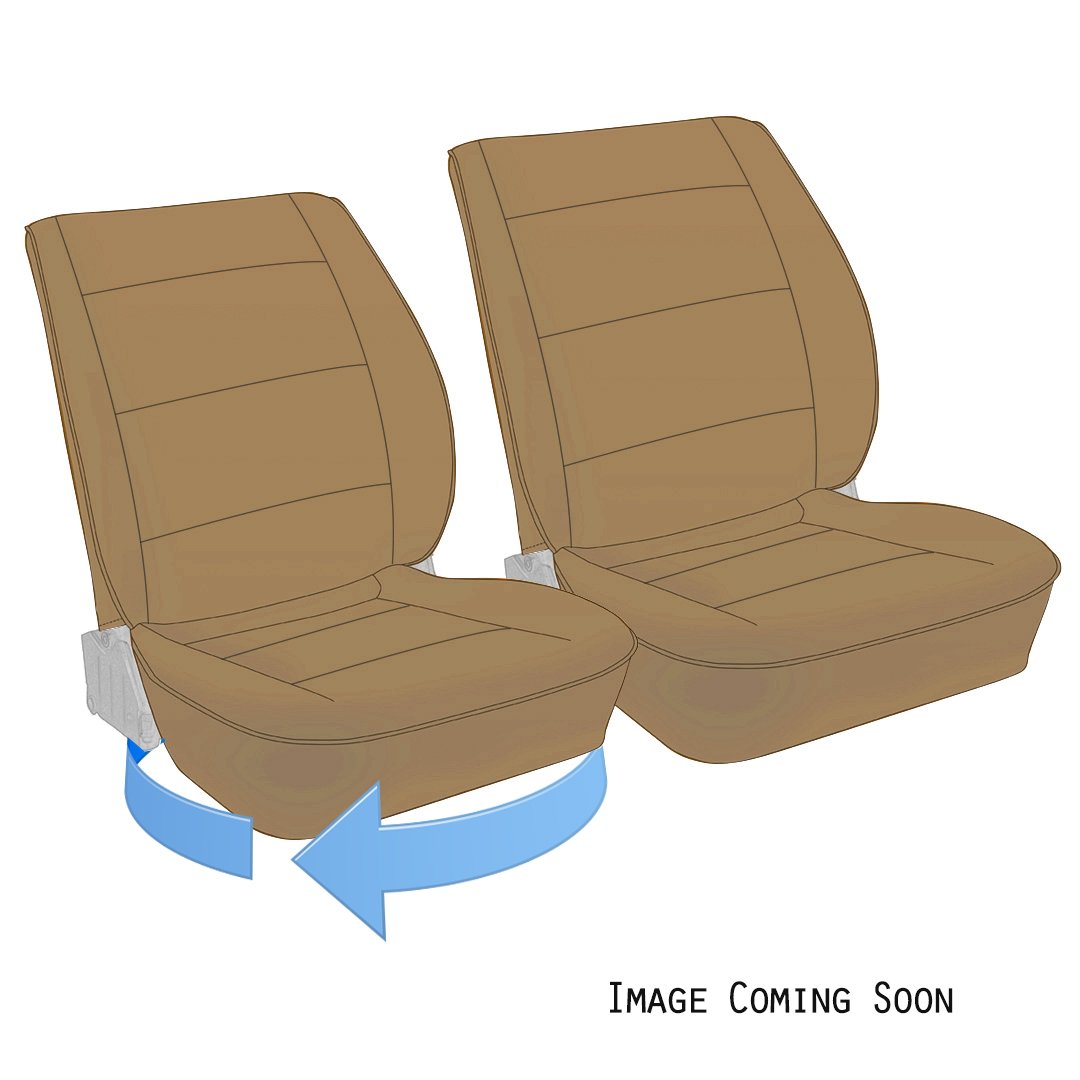 Swivel Front Bucket Seat Upholstery, Standard Sewn Pleats - 1985-91 Vanagon