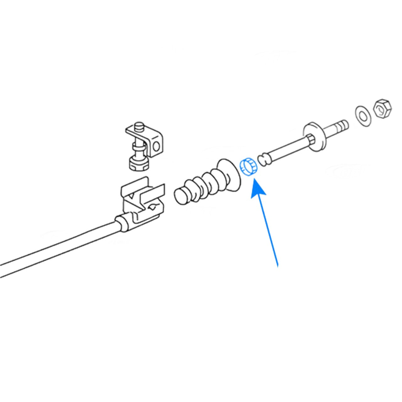 Vanagon 80-85 Shift Rod Guide Ring