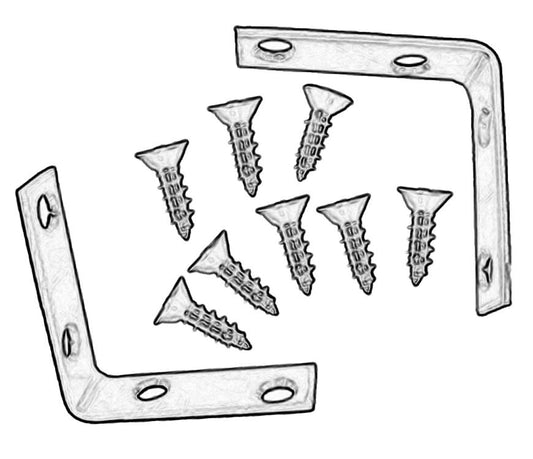 VW Speaker Tray Install Kit. 1949-79 VW Bug Sedan or Convertible