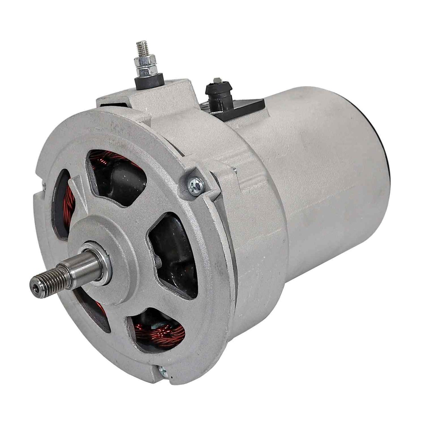 Upright T1 Engines, Silver 90amp Alternator