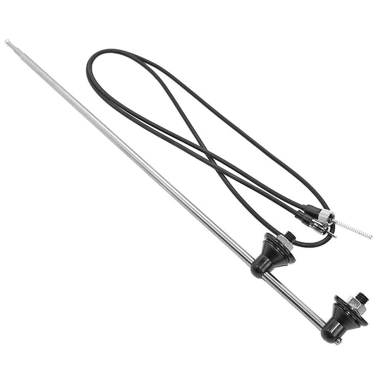 Black Dual Mount Antenna